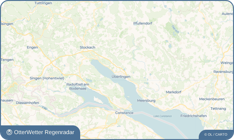 OtterWetter Regenradar-Widget Aufkirch