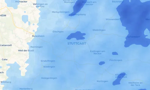 Regenradar Vorschaubild - Aktuelle Niederschläge in Augustenhof und Umgebung