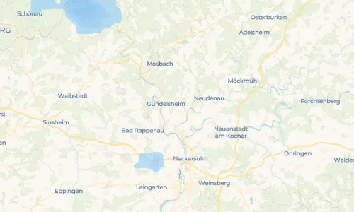 Regenradar Vorschaubild - Aktuelle Niederschläge in Bachenau und Umgebung