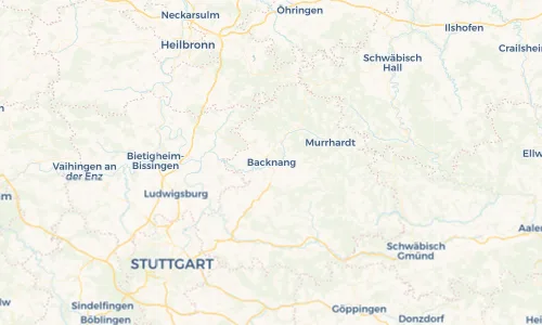 Regenradar Vorschaubild - Aktuelle Niederschläge in Backnang und Umgebung
