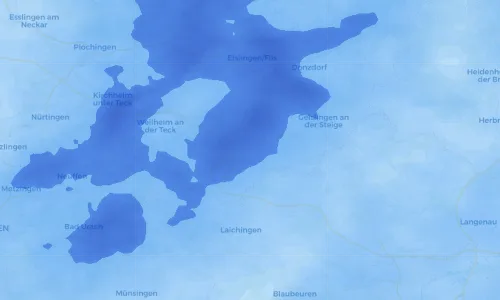 Regenradar Vorschaubild - Aktuelle Niederschläge in Bad Ditzenbach und Umgebung