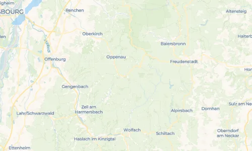 Regenradar Vorschaubild - Aktuelle Niederschläge in Bad Peterstal und Umgebung
