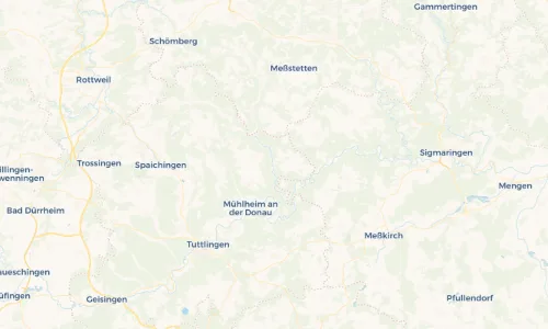 Regenradar Vorschaubild - Aktuelle Niederschläge in Bärenthal und Umgebung