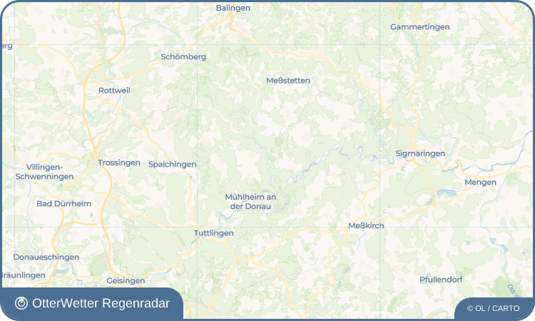 OtterWetter Regenradar-Widget Bärenthal