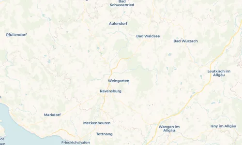 Regenradar Vorschaubild - Aktuelle Niederschläge in Baienfurt und Umgebung
