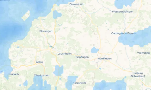 Regenradar Vorschaubild - Aktuelle Niederschläge in Baldern und Umgebung