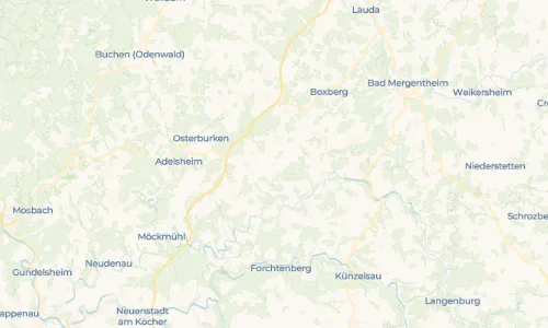 Regenradar Vorschaubild - Aktuelle Niederschläge in Ballenberg und Umgebung