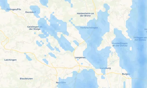 Regenradar Vorschaubild - Aktuelle Niederschläge in Ballendorf und Umgebung