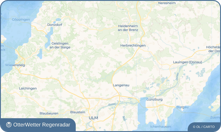 OtterWetter Regenradar-Widget Ballendorf