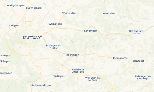 Regenradar Vorschaubild - Aktuelle Niederschläge in Baltmannsweiler und Umgebung