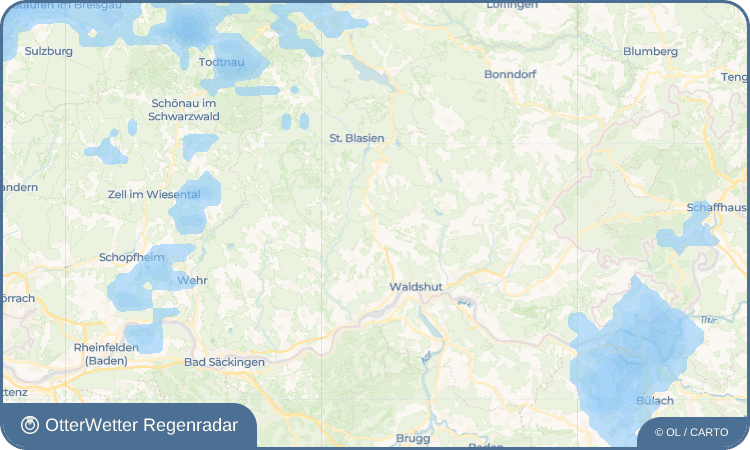 OtterWetter Regenradar-Widget Bannholz