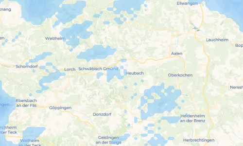 Regenradar Vorschaubild - Aktuelle Niederschläge in Bargau und Umgebung