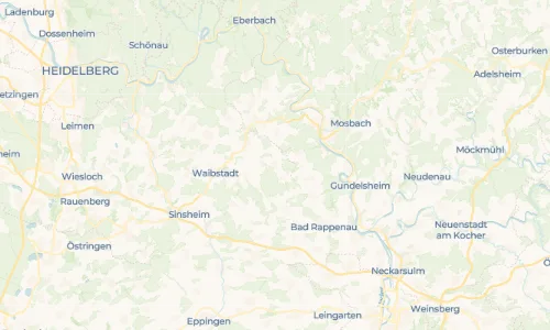 Regenradar Vorschaubild - Aktuelle Niederschläge in Bargen und Umgebung