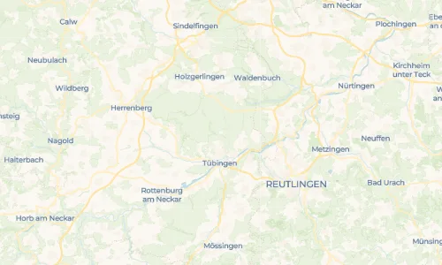Regenradar Vorschaubild - Aktuelle Niederschläge in Bebenhausen und Umgebung