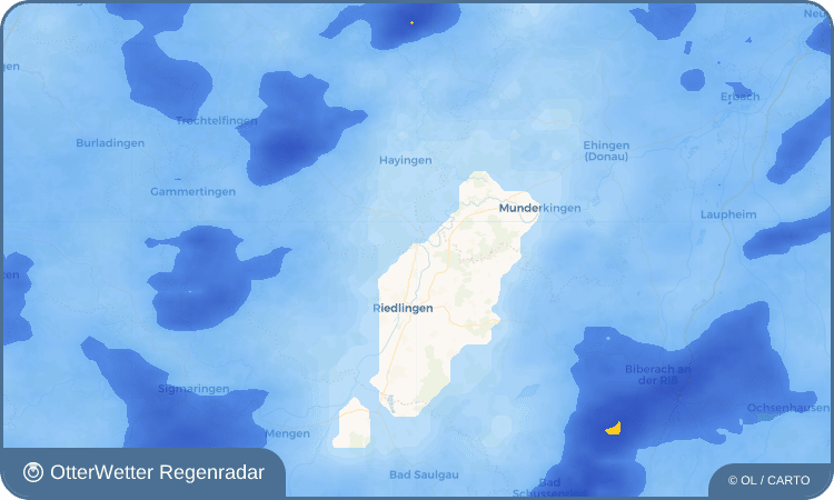 OtterWetter Regenradar-Widget Bechingen
