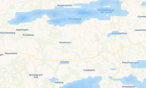 Regenradar Vorschaubild - Aktuelle Niederschläge in Beimbach und Umgebung