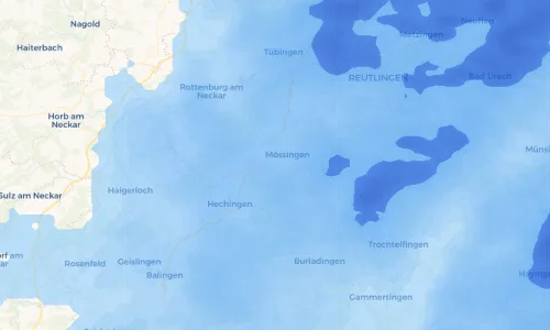 Regenradar Vorschaubild - Aktuelle Niederschläge in Belsen und Umgebung