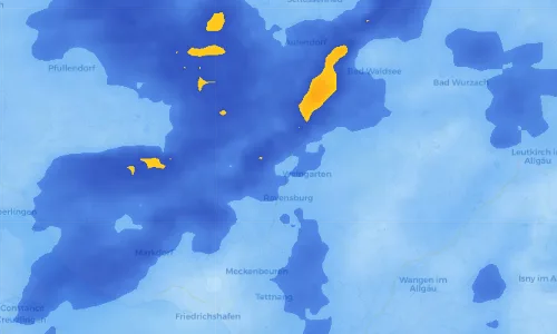 Regenradar Vorschaubild - Aktuelle Niederschläge in Berg und Umgebung