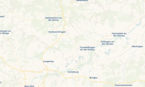 Regenradar Vorschaubild - Aktuelle Niederschläge in Bergenweiler und Umgebung