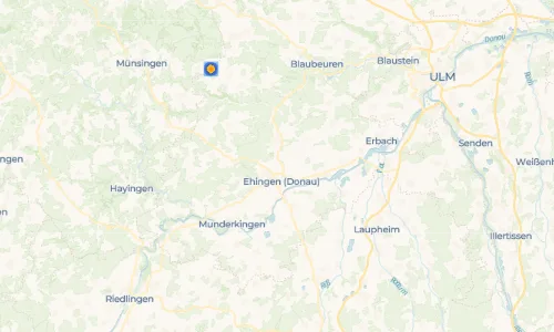 Regenradar Vorschaubild - Aktuelle Niederschläge in Berkach und Umgebung