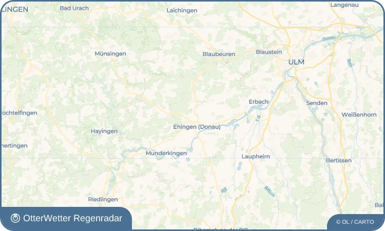 Widget-Vorschau für Berkach Wetter-Widget-Vorschau mit Vorhersagedaten für Berkach