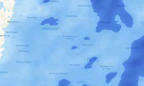 Regenradar Vorschaubild - Aktuelle Niederschläge in Berkheim und Umgebung