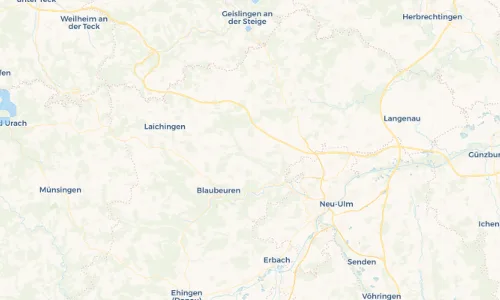 Regenradar Vorschaubild - Aktuelle Niederschläge in Bermaringen und Umgebung