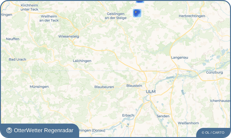 Wetter-Widget-Vorschau mit Vorhersagedaten für Bermaringen