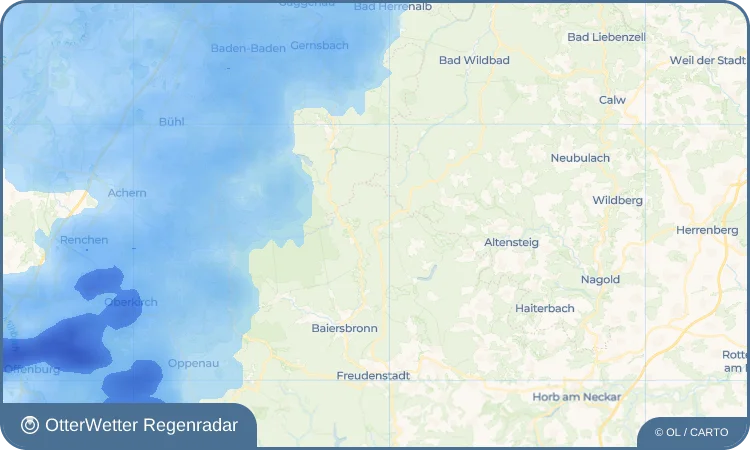Widget-Vorschau für Besenfeld Wetter-Widget-Vorschau mit Vorhersagedaten für Besenfeld