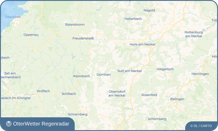 OtterWetter Regenradar-Widget Bettenhausen