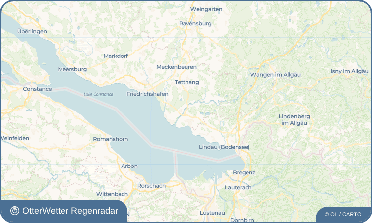 OtterWetter Regenradar-Widget Betznau