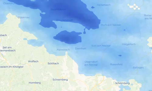 Regenradar Vorschaubild - Aktuelle Niederschläge in Betzweiler und Umgebung