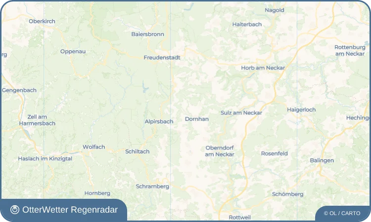 Widget-Vorschau für Betzweiler Wetter-Widget-Vorschau mit Vorhersagedaten für Betzweiler