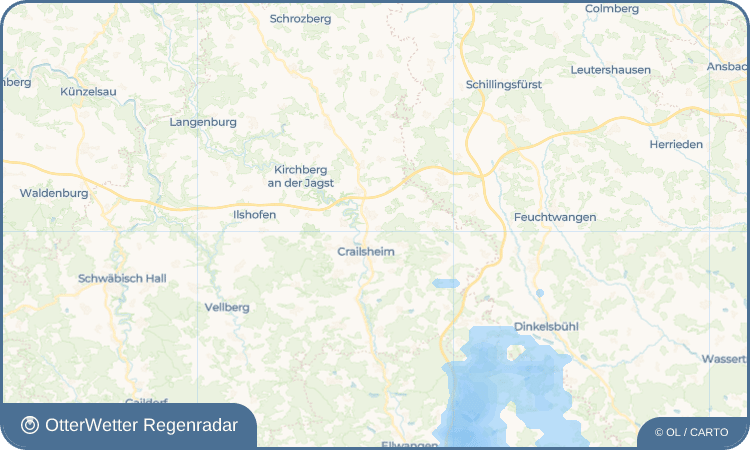 OtterWetter Regenradar-Widget Beuerlbach