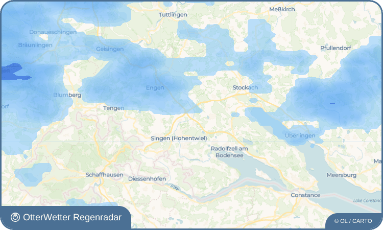 OtterWetter Regenradar-Widget Beuren an der Aach