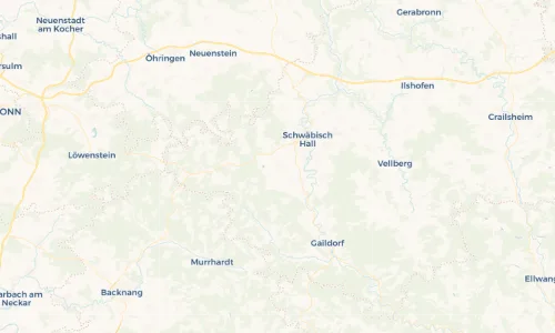 Regenradar-Vorschau: aktuelle Niederschläge in Bibersfeld und Umgebung