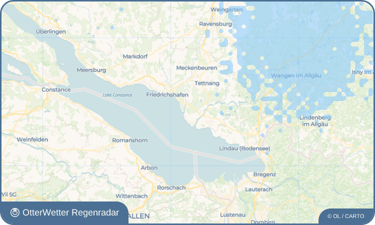 OtterWetter Regenradar-Widget Bierkeller-Waldeck