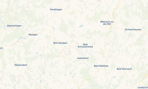 Regenradar Vorschaubild - Aktuelle Niederschläge in Bierstetten und Umgebung