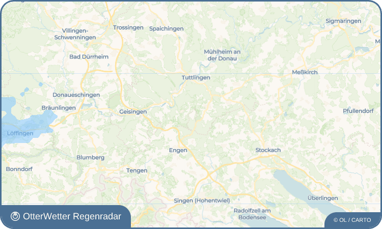 OtterWetter Regenradar-Widget Biesendorf