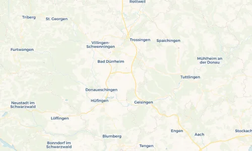 Regenradar Vorschaubild - Aktuelle Niederschläge in Biesingen und Umgebung