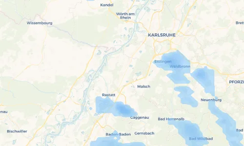 Regenradar Vorschaubild - Aktuelle Niederschläge in Bietigheim und Umgebung