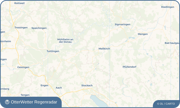 OtterWetter Regenradar-Widget Bietingen