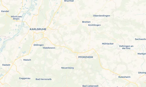 Regenradar Vorschaubild - Aktuelle Niederschläge in Bilfingen und Umgebung