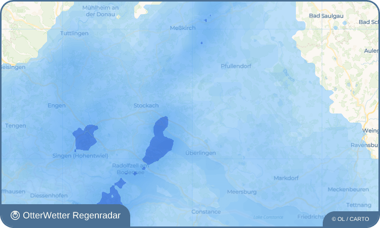OtterWetter Regenradar-Widget Billafingen