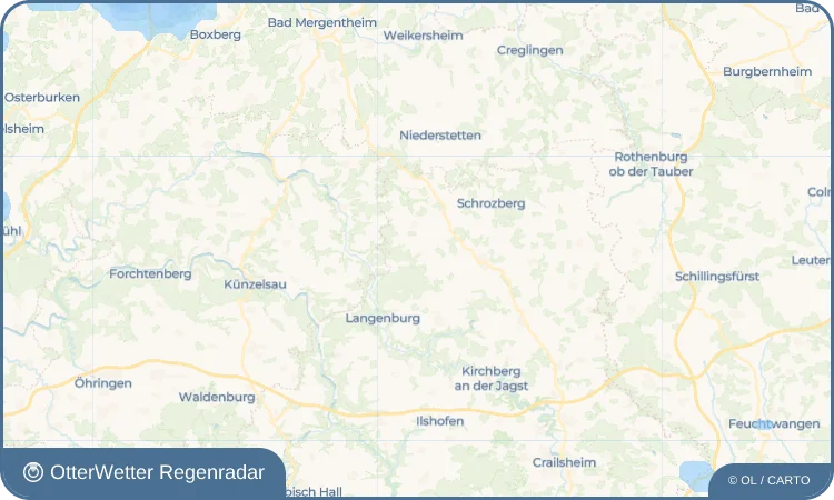 Widget-Vorschau für Billingsbach Wetter-Widget-Vorschau mit Vorhersagedaten für Billingsbach