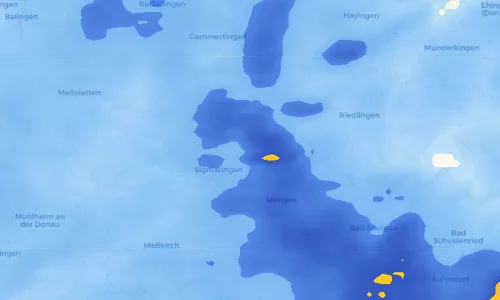 Regenradar Vorschaubild - Aktuelle Niederschläge in Bingen und Umgebung