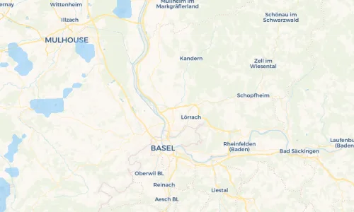 Regenradar Vorschaubild - Aktuelle Niederschläge in Binzen und Umgebung
