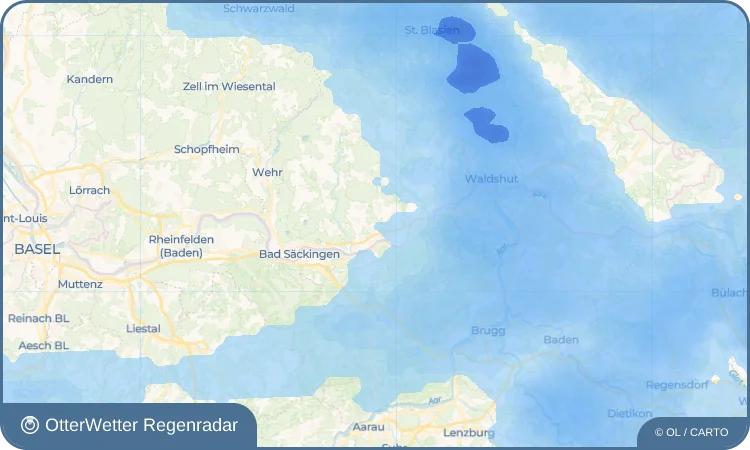 Widget-Vorschau für Binzgen Wetter-Widget-Vorschau mit Vorhersagedaten für Binzgen