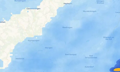 Regenradar Vorschaubild - Aktuelle Niederschläge in Binzwangen und Umgebung