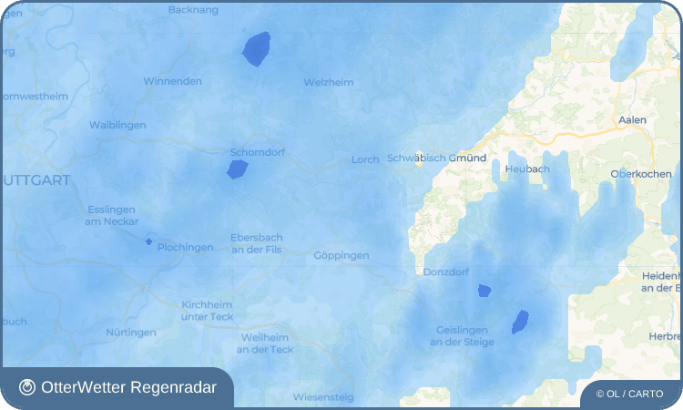 OtterWetter Regenradar-Widget Birenbach